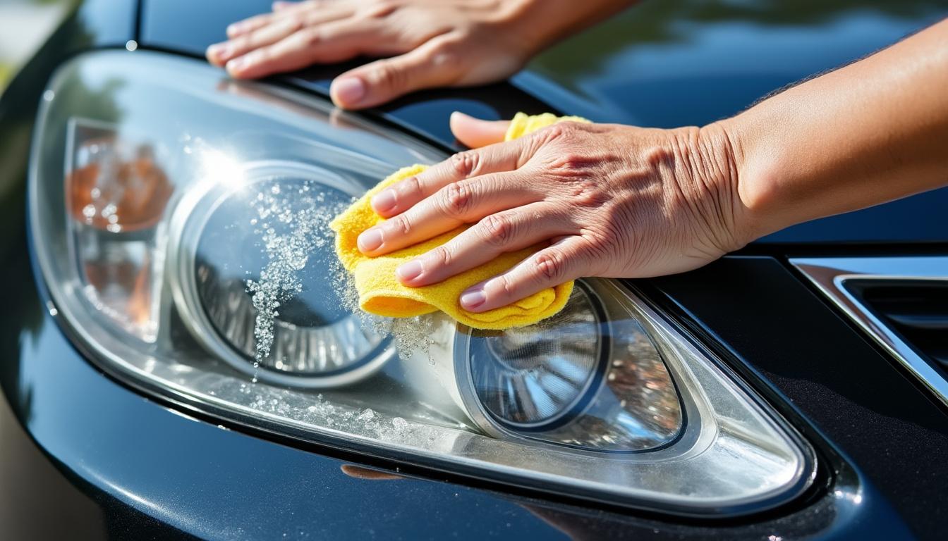 découvrez une astuce de grand-mère simple et efficace pour nettoyer les phares de votre voiture et améliorer leur luminosité en un rien de temps.