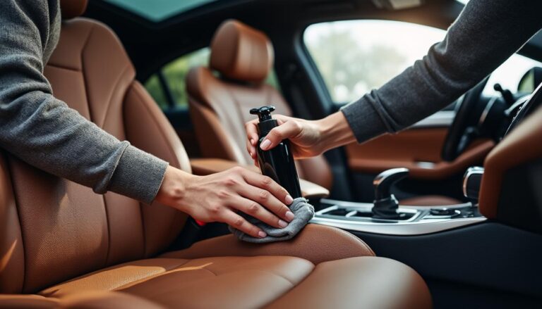 découvrez nos conseils pratiques pour l'entretien du cuir de votre voiture et préservez l'intérieur de votre véhicule en parfait état.