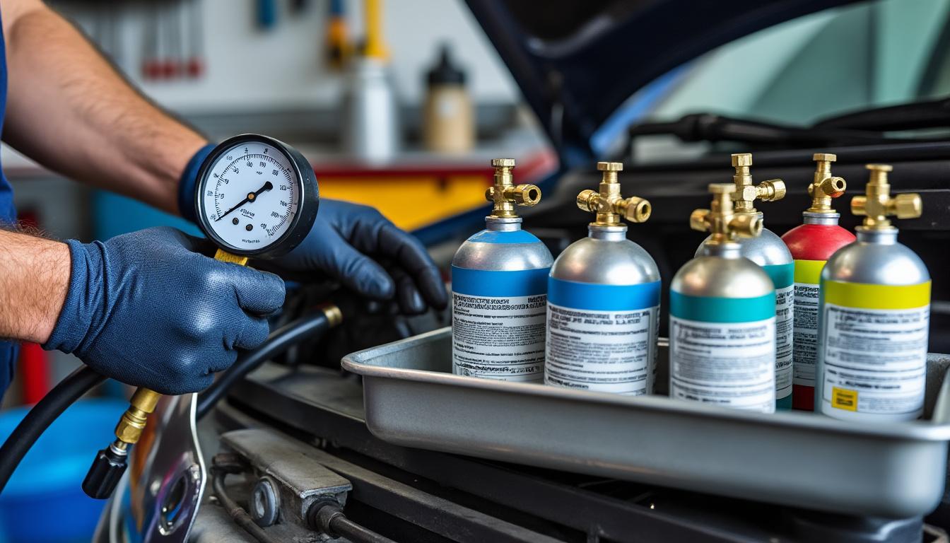 découvrez tout ce qu'il faut savoir sur le gaz pour climatisation voiture : comment choisir le bon type de gaz et les conseils essentiels pour un entretien efficace.